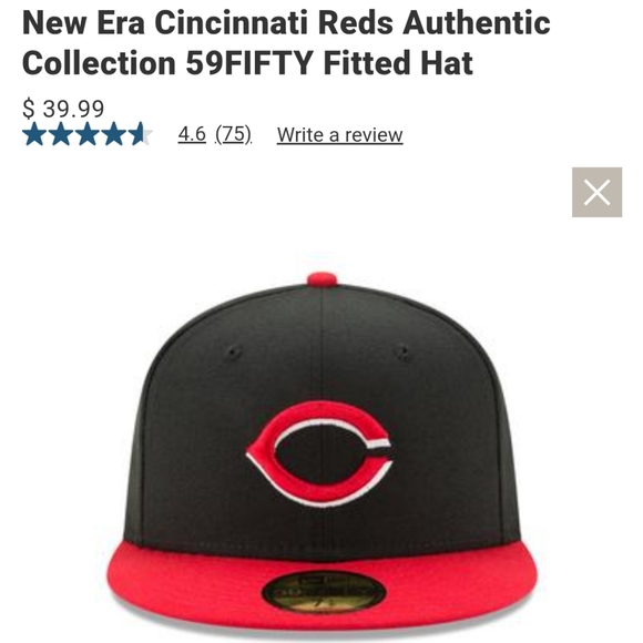 Cincinnati Reds New Era Collection 59fifty Hat - Picture 8 of 8